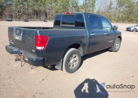 2007 Nissan Titan Xe из США, поврежденный, VIN 1N6BA07A87N208609